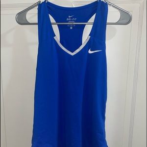 Blue Nike workout tank!!